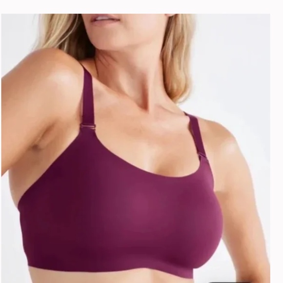 Knix Evolution Reversible Padded Bra Sz 7 Winterberry/ Desert Rose - Picture 1 of 7